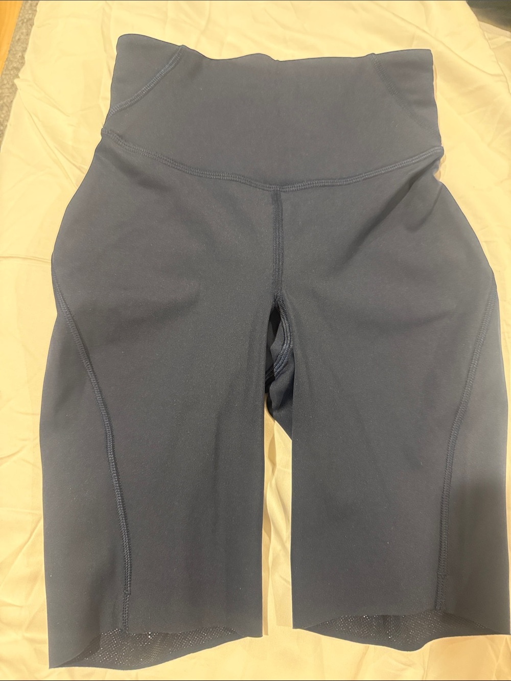 lululemon athletica Navy High-Waist Bike Shorts